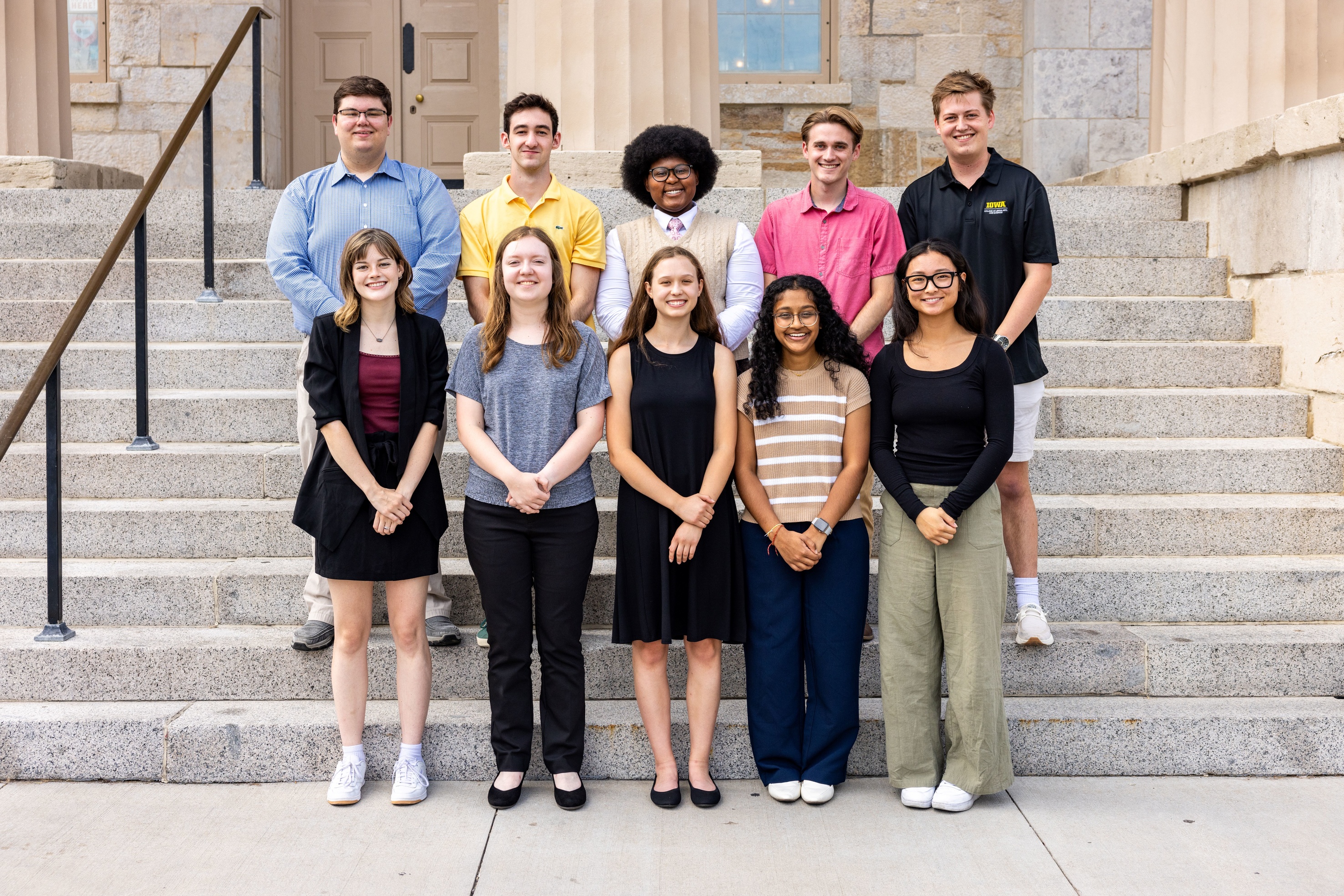 Group photo of the members of lecture committee